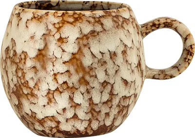 Produktbild von Bloomingville Paula Tasse, Braun, Steingut