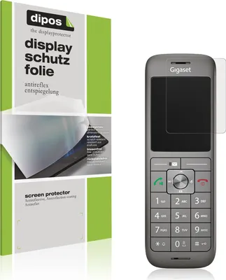 Produktbild von 4x Schutzfolie für Gigaset CL660HX matt Displayschutzfolie Folie Display Schutz dipos