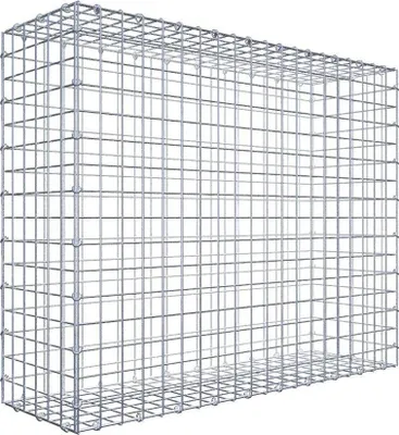 Immagine prodotto di Gabbione 100 cm x 80 cm x 30 cm (L x H x P), maglia 5 cm x 5 cm, anello a C
