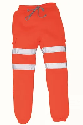 Immagine prodotto di YOKO HV016T | Pantaloni da jogging Hi Vis - Colore: Arancione Hi Vis - Taglia: M