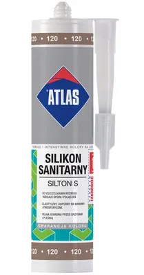 Immagine prodotto di Atlas Silton 120 S Toffee Silicone 280 ml Resistente alle muffe e ai raggi UV