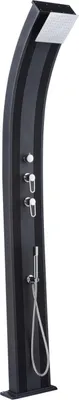 Produktbild von Formidra Hybriddusche "Dada Curve" anthrazit 40 L