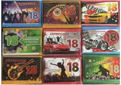 Image de Invitations dorées pour hommes (10 pièces) - Panorama