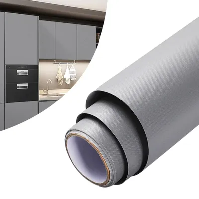Image de Film vinyle résistant pour meubles, repositionnable et facile à nettoyer, idéal pour la rénovation des armoires et des plans de travail à la maison