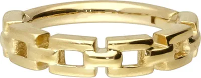 Produktbild von Ohrpiercing, Nasenpiercing, Septum Piercing 14/18 Karat Gold Segmentring Clicker KETTEN-DESIGN Gold | 14 Karat Innendurchmesser: 8mm