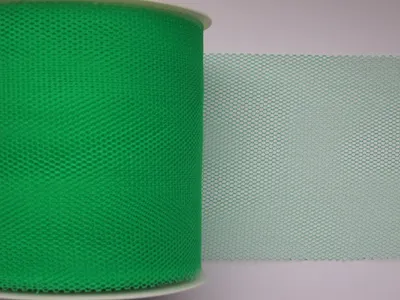 Produktbild von TÜLL- Band GOLDINA 10cm/50m GRÜN