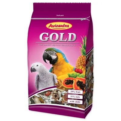 Productafbeelding van Avicentra grote papegaai Gold 850 g