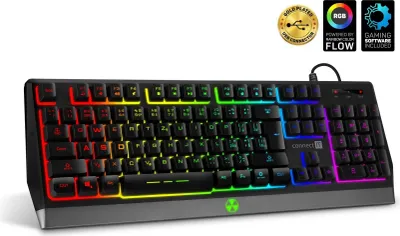 Obrázek produktu pro CONNECT IT BATTLE RGB herní klávesnice (CZ+SK verze), ČERNÁ