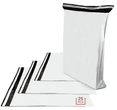Imagen del producto de Sobres de envío autoadhesivos, de 350 x 460 mm, paquete de 25 unidades, para ropa