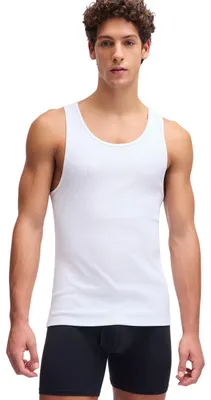 Produktbild von Under Armour - Ärmelloses Oberteil für Herren, Baumwollmischung, Ärmellos GT31182 (XL) (Weiß)