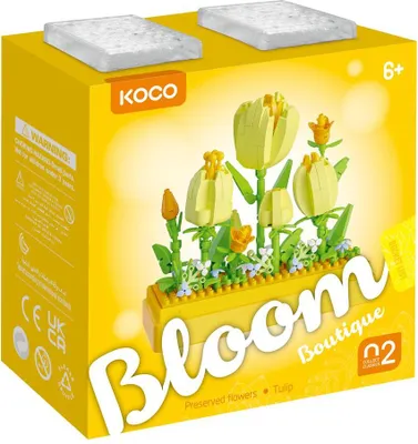 Immagine prodotto di iM.Master Klocki KOCO fiori tulipani 295 elementi 02083