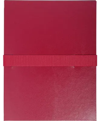 Produktbild von Exacompta 10x Dokumentenmappe dehnbar 1 Klappe Balacronbezug A4 Bordeauxrot 624E