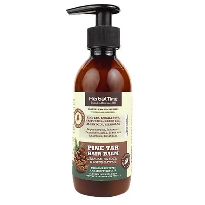 Obrázek produktu pro Herbal Time balzám na vlasy s borovicovým dehtem 240 ml