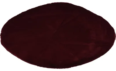 Obrázok produktu pre Okrúhly koberec do obývačky, Umelá kožušina, Ø 80 cm
