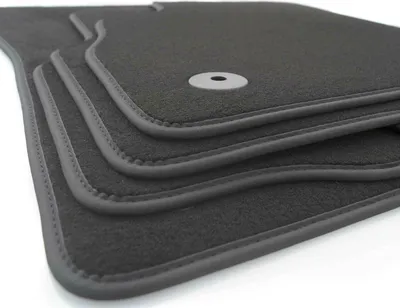 Produktbild von Fußmatten Opel Astra K / Sports Tourer Velours Matten in Original Qualität Automatten 4-teilig Schwarz