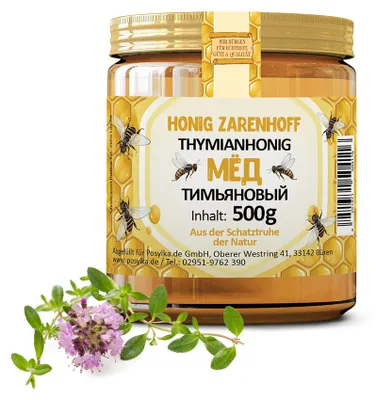 Produktbild von Thymianhonig flüssig 500 g