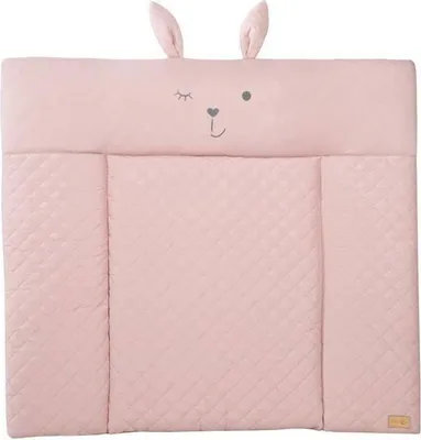 Produktbild von Wickelauflage Roba Style Lily Rose, 85 x 75 cm, Rosa, Weiche Oberfläche, Erhöhte Kanten