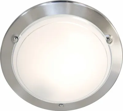 Image de Nordlux Plafonnier Spinner, acier brossé