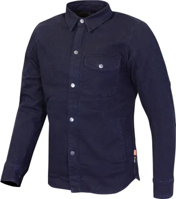 Immagine prodotto di Camicia da moto Merlin Porta D30 in tela monostrato, blu scuro, S