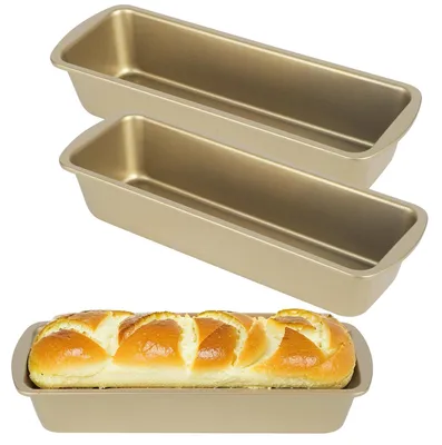 Obrázek produktu pro Forma na chléb obdélníková - Uhlíková ocel - Nepřilnavý povrch - 27,5 x 9,5 x 5 cm