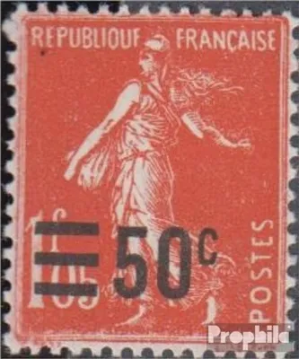 Produktbild von Briefmarken Frankreich 1926 Mi 207 mit Falz Aufdruckausgabe