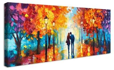 Obrázok produktu pre Abstraktná obrazová dekorácia na plátne, vhodná do obývačky, rozmer 50 x 120 cm