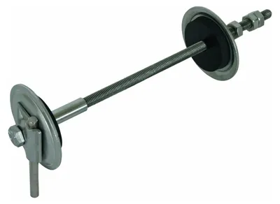 Produktbild von DEHN Erder-/Wanddurchführung 300-500mm M10 Niro EWDMVK810M10#478430
