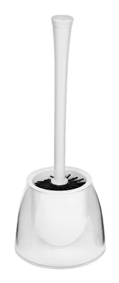 Produktbild von WENKO WC Garnitur Toiletten Klo Bürsten Halter FIESTA Weiß Bad Gäste WC Design