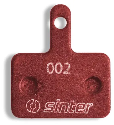 Productafbeelding van Sinter Schijfremblokken 002 Standard Rood set Shimano B type: Shimano SLX DEORE BR-M525
