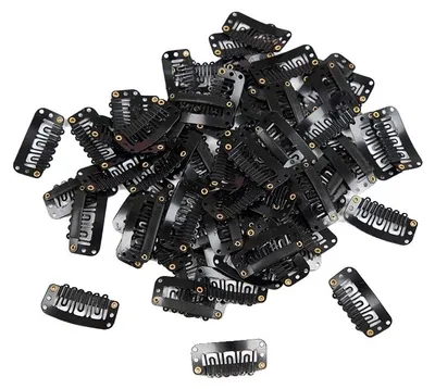 Image de Barrettes à cheveux, forme en U, maintien sûr, 80 pièces