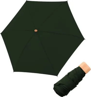 Zdjęcie produktu dla doppler kieszonkowy parasol Nature Mini Cork Deep Olive oliwkowy