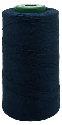 1000m Klöppelgarn Nähgarn Leinengarn marineblau