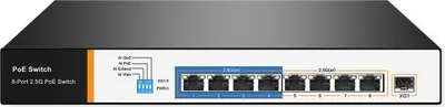 Produktbild von VALUE PoE++ 2,5 Gigabit Ethernet Switch, 8 Ports + Uplink (SFP+)