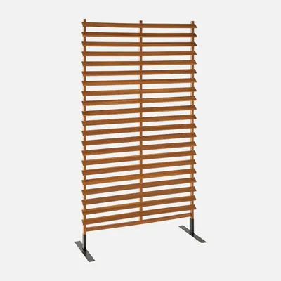Immagine prodotto di sweeek - Paravento in legno, 100 cm, interno/esterno - Colori del legno