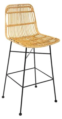 Produktbild von Esszimmerhoker KUBU, Rattan, 100 cm - Atmosphera