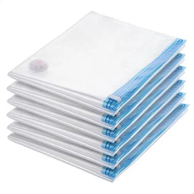 Immagine prodotto di Sacchetti sottovuoto grandi - Set da 6 - 80x120 cm - Per piumoni e indumenti