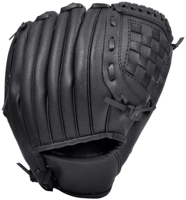 Imagen del producto de Guante de béisbol hecho de cuero sintético de poliuretano, de 26,7 cm, para la mano izquierda, diseñado para jugadores diestros, tipo guante para softbol