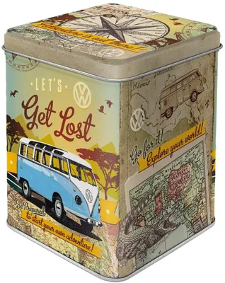 Produktbild von Nostalgic-Art - Teedose - Volkswagen - VW Bulli - Let's Get Lost