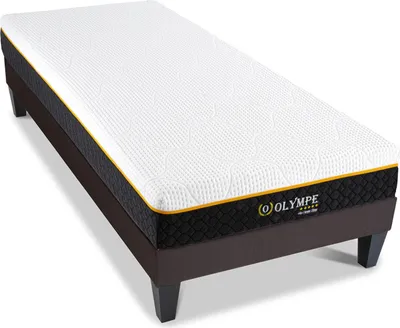Produktbild von Festes Memory-Foam-Matratzen-Set + Holzlattenrost