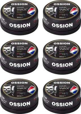 Produktbild von Ossion Barber Line Hair Styling Wax Extra Strong 6x150 ml