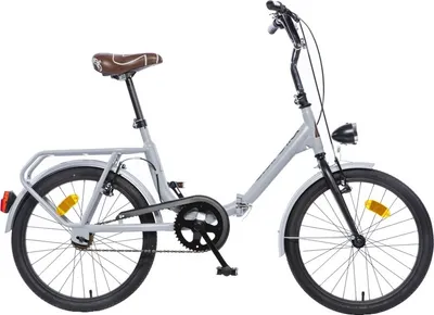 Produktbild von vouwfiets 20 Zoll 27 cm Unisex Felgenbremse Grau