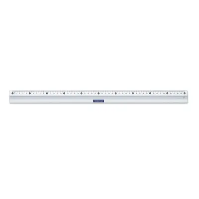 Staedtler Aluminium Lineal mit cm Skalierung Farbe Silber 50cm