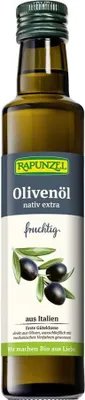 Produktbild von Rapunzel Olivenöl fruchtig, nativ extra (250ml)