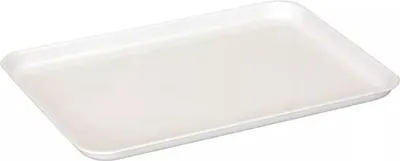Zdjęcie produktu dla Tablett Kunststoff, weiß, Höhe: 20 mm, Länge: 320 mm, Breite: 230 mm