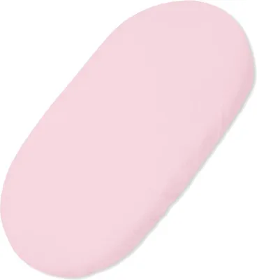Immagine prodotto di Mandates lenzuolo da montare in cotone - lenzuolo Cribb - Oeko Tex -  e morbido, 75 x 35 cm, rosa