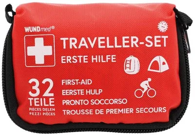 Produktbild von WUNDMED Wundverband Erste Hilfe Reise Set 32 teilig