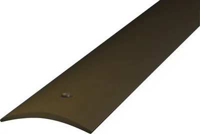 Produktbild von Prinz Übergangsprofil Hart-PVC braun gelocht 30 x 1000 mm