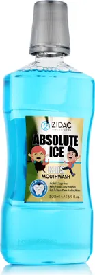 Image de Laboratoires Zidac Absolute Ice Kids Bain de bouche 500 ml
