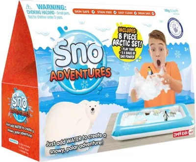 Produktbild von Zimpli Kids Schnee Spielset Arctic Adventure - Lernspielzeug für Kinder