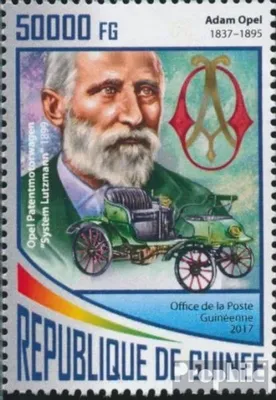 Produktbild von Briefmarken Guinea 2017 Mi 12719 (kompl. Ausgabe) postfrisch Adam Opel